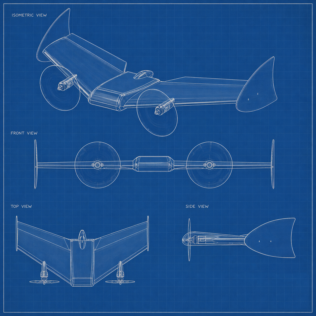 Sky Shadow S800 Tailsitter