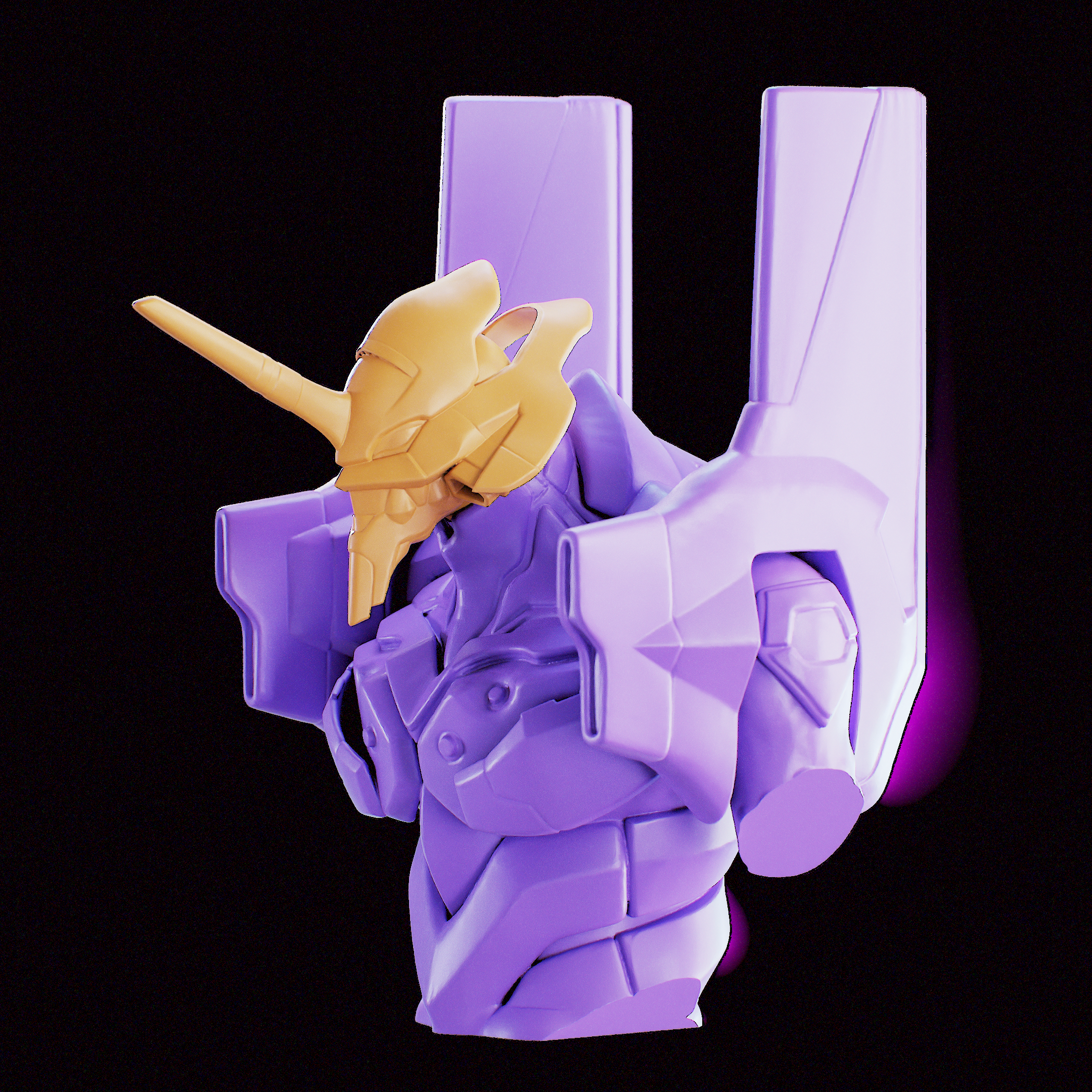 Evangelion Type 01 Bust - Evangelion tipo 1