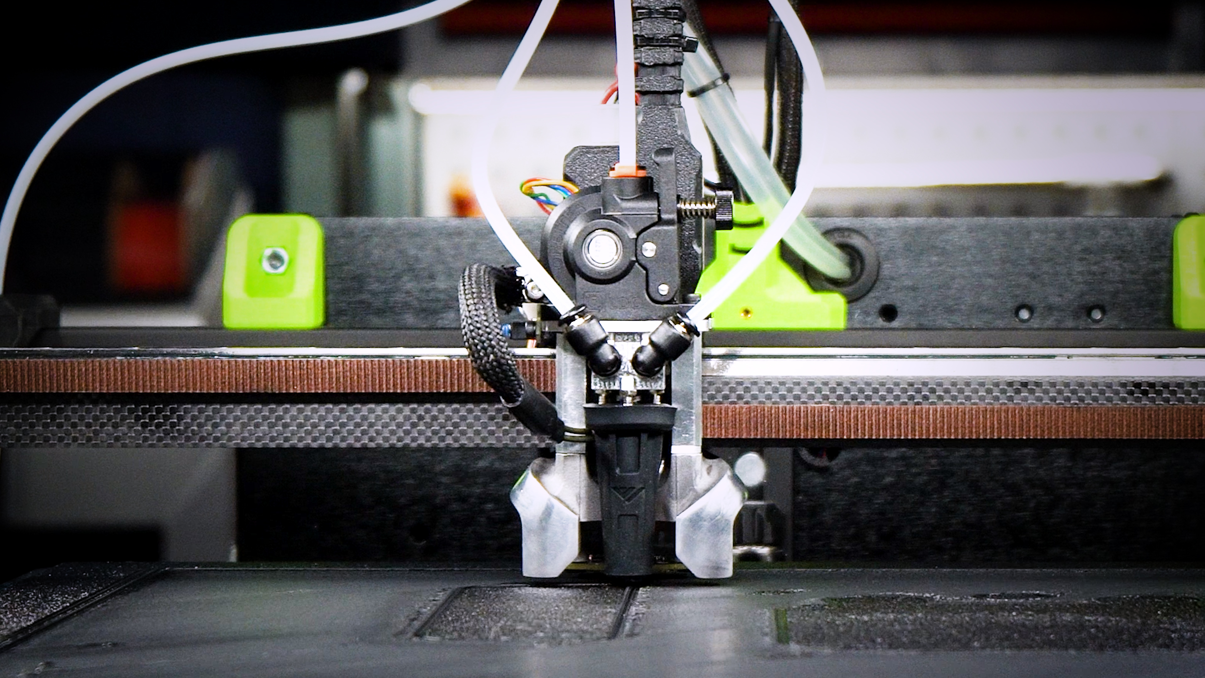 Ratrig "Stock +" V-core 4 CNC toolhead for watercooled goliath hotend