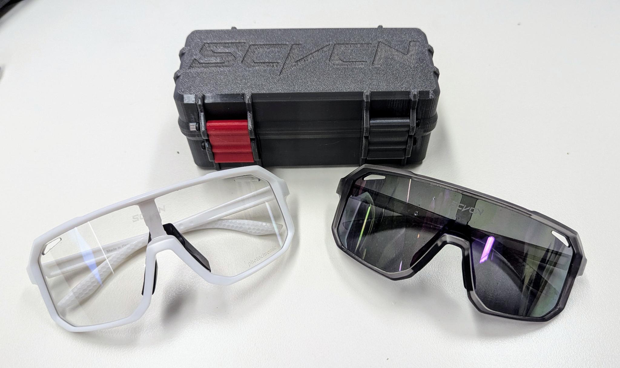 Rugged box for SCVCN sunglasses