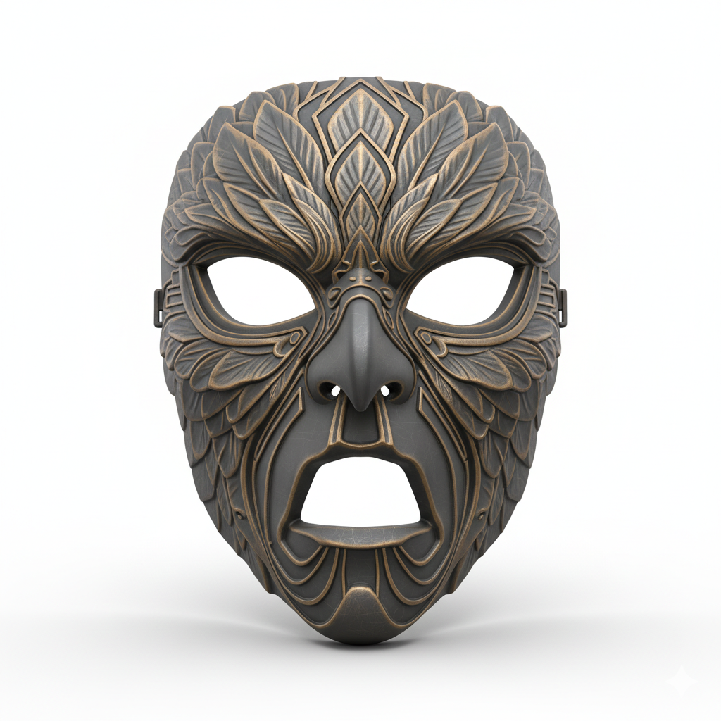 Falcon Sky Hunter, mask, cosplay, wearable, costume, face, helmet
