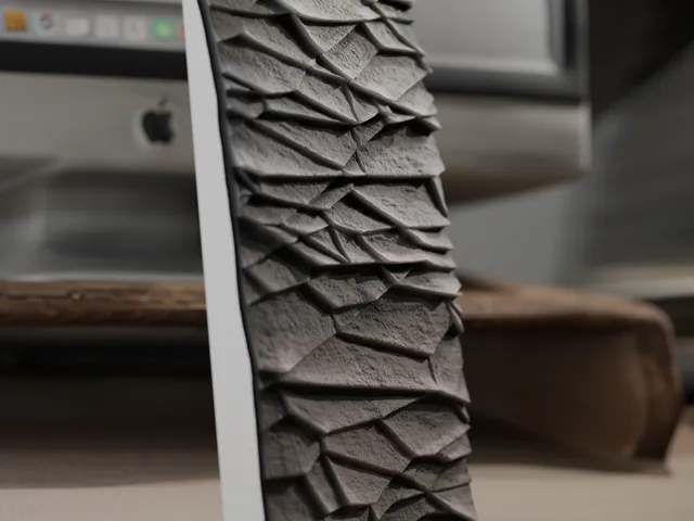 Tectonic Plate Relief - Brutalist Rock Texture
