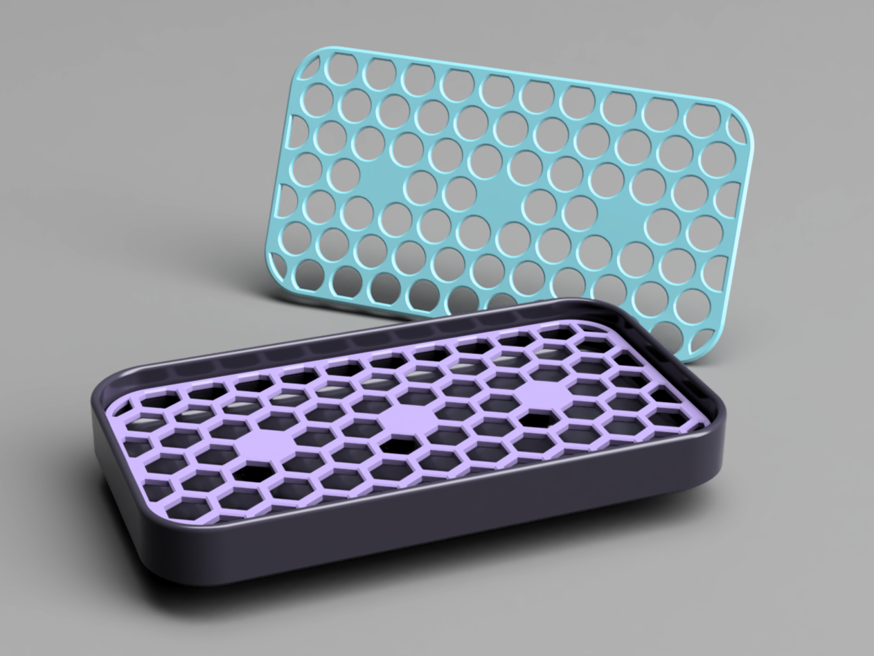 Drainer, Drip tray