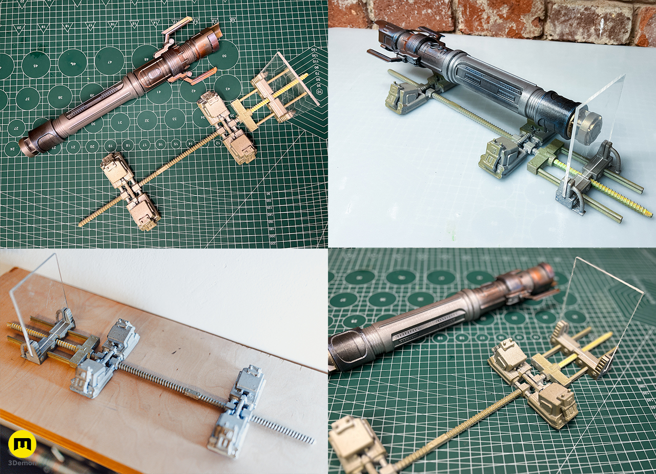 Miniatura 2 do modelo 3D Lightsaber Gravity Stand