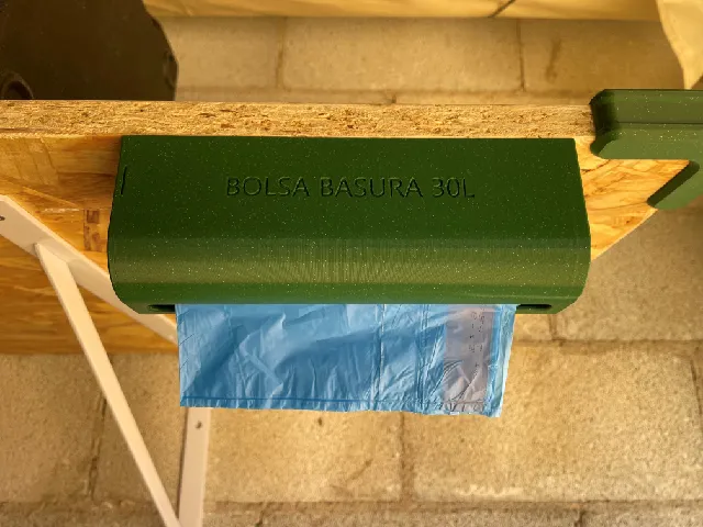 Organizador para bolsas de basura