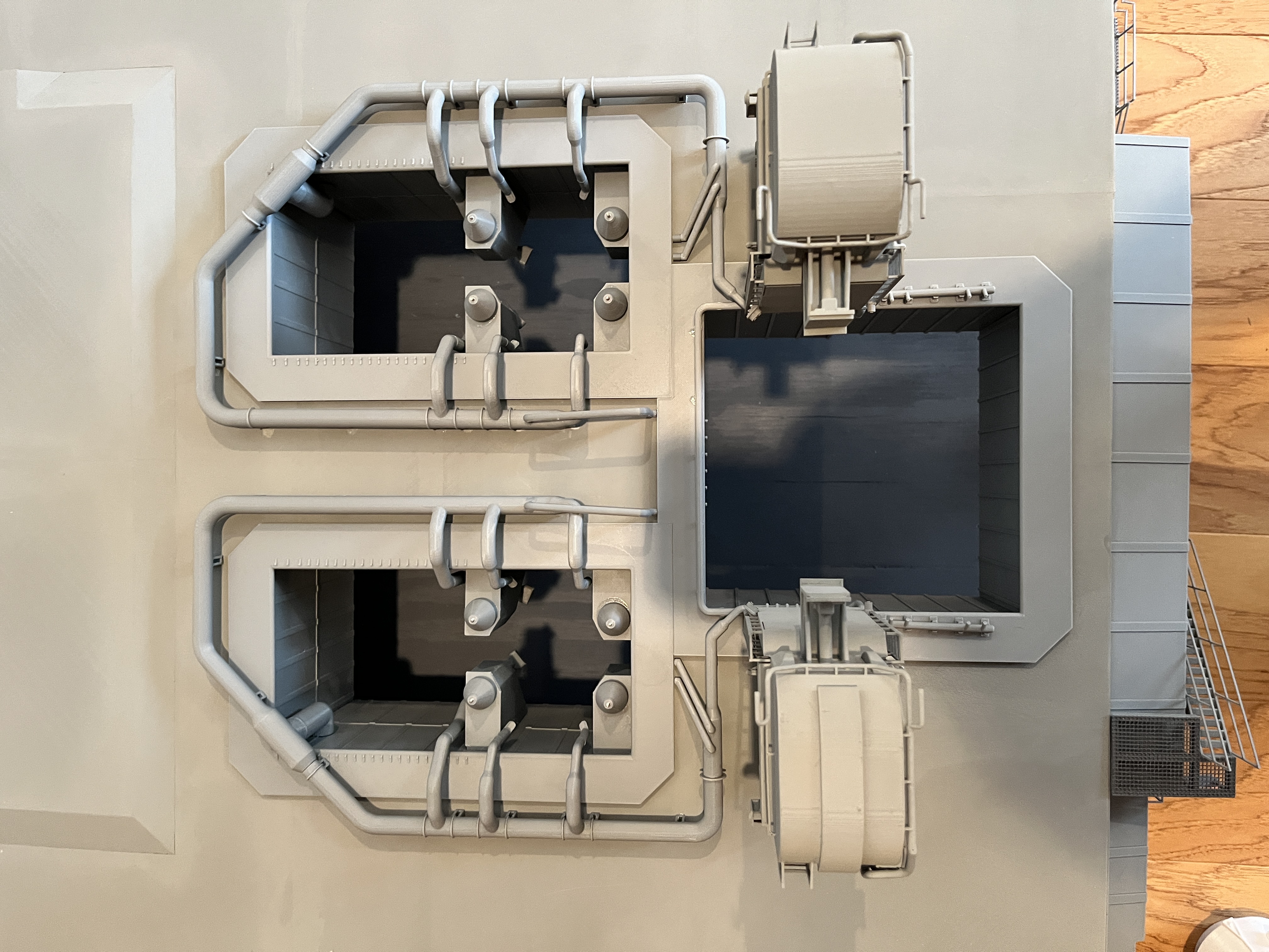 Shuttle MLP Deluge Pipes