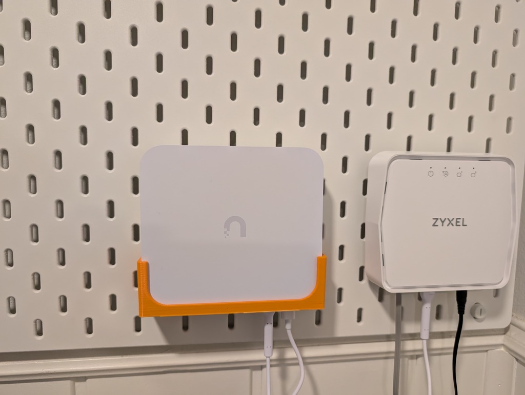 Ubiquiti Unifi Cloud Gateway Ultra mount (screw and SKÅDIS versions)