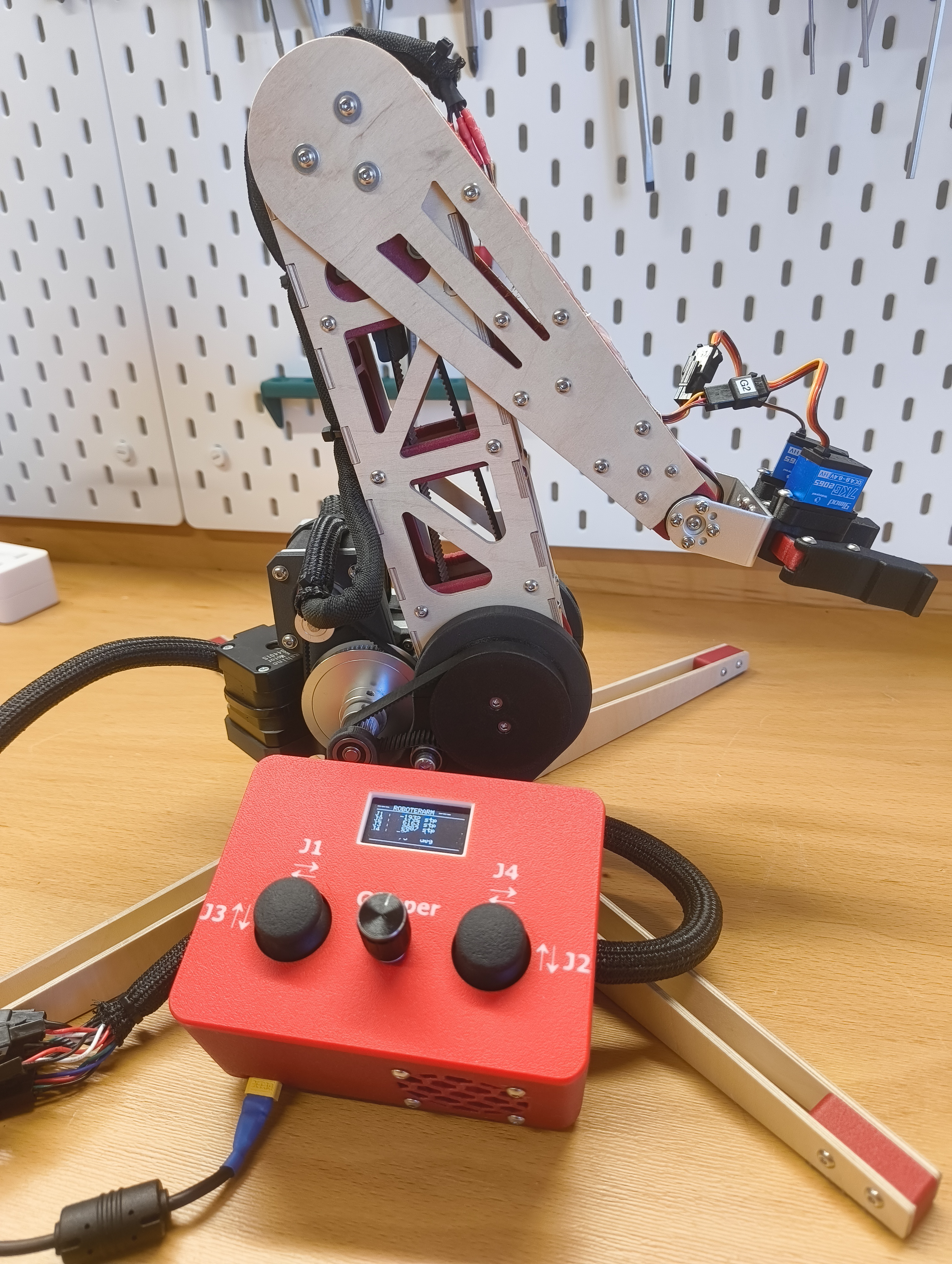 4-axis Robotic Arm - Reference only