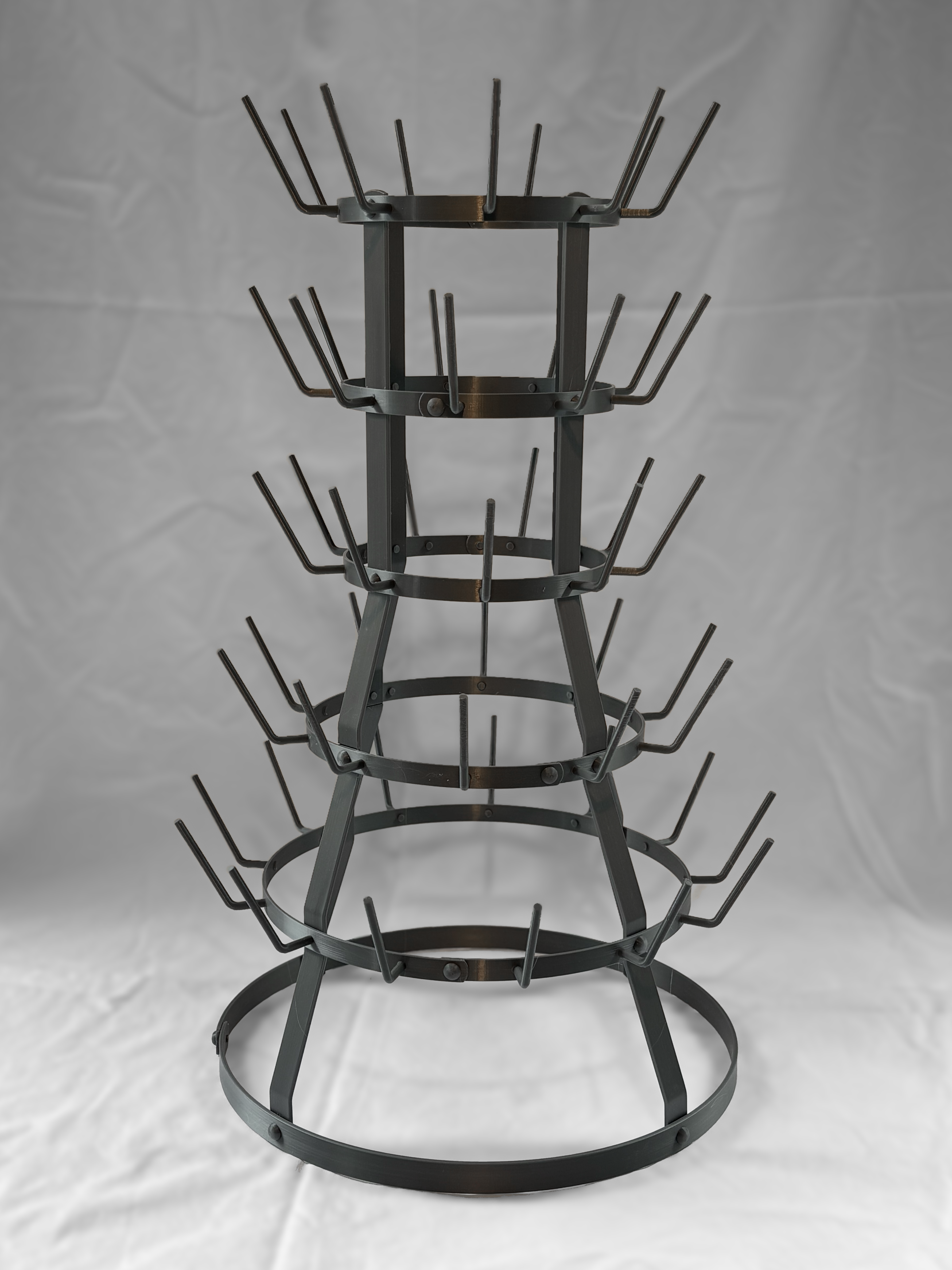 Model of Marcel Duchamp's Bottle Rack: Full Scale Edition