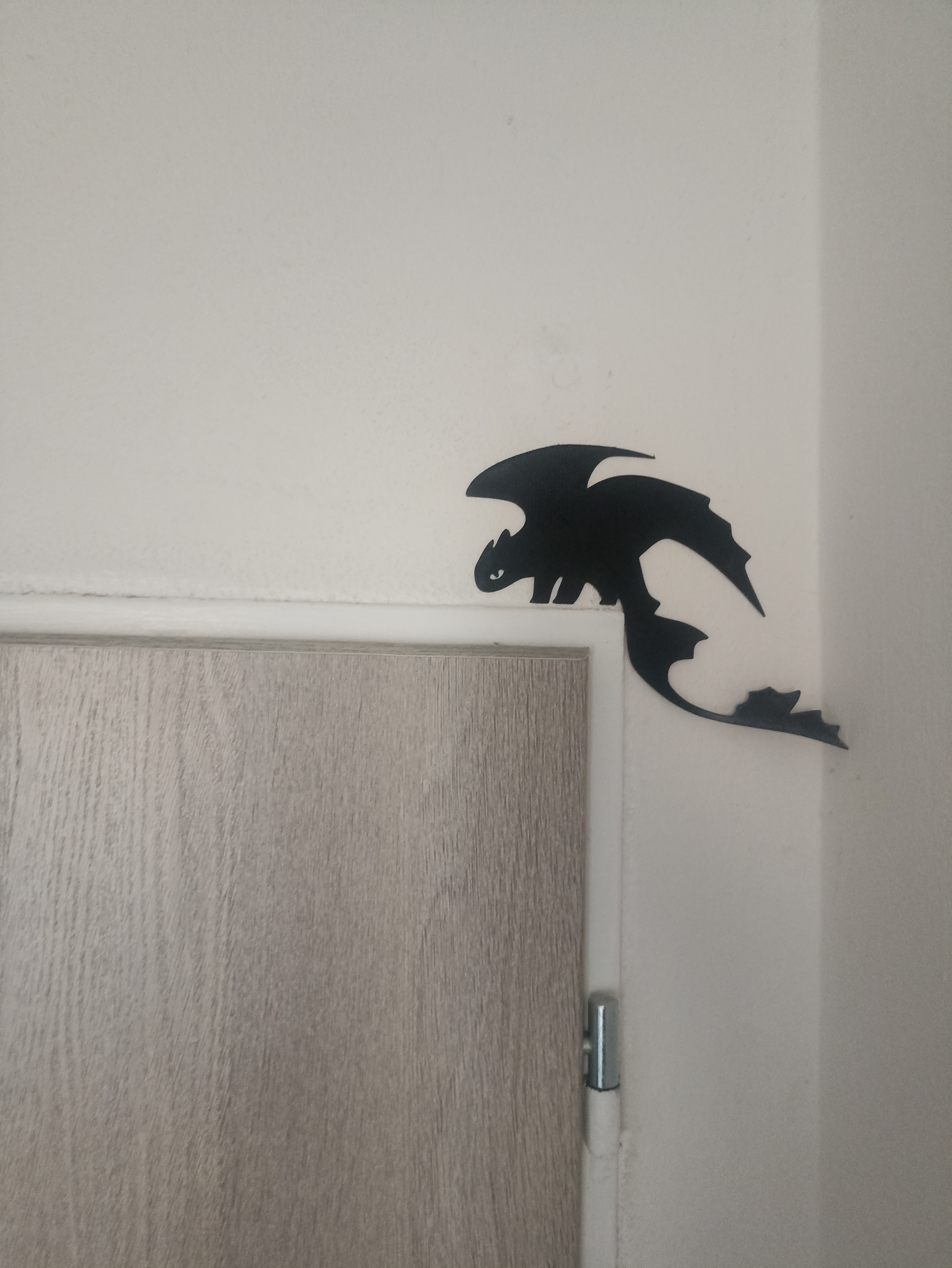 Night Fury Toothless door decor