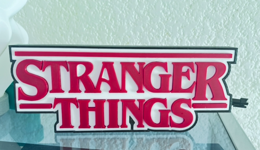Stranger Things Lightbox - Led Lamp