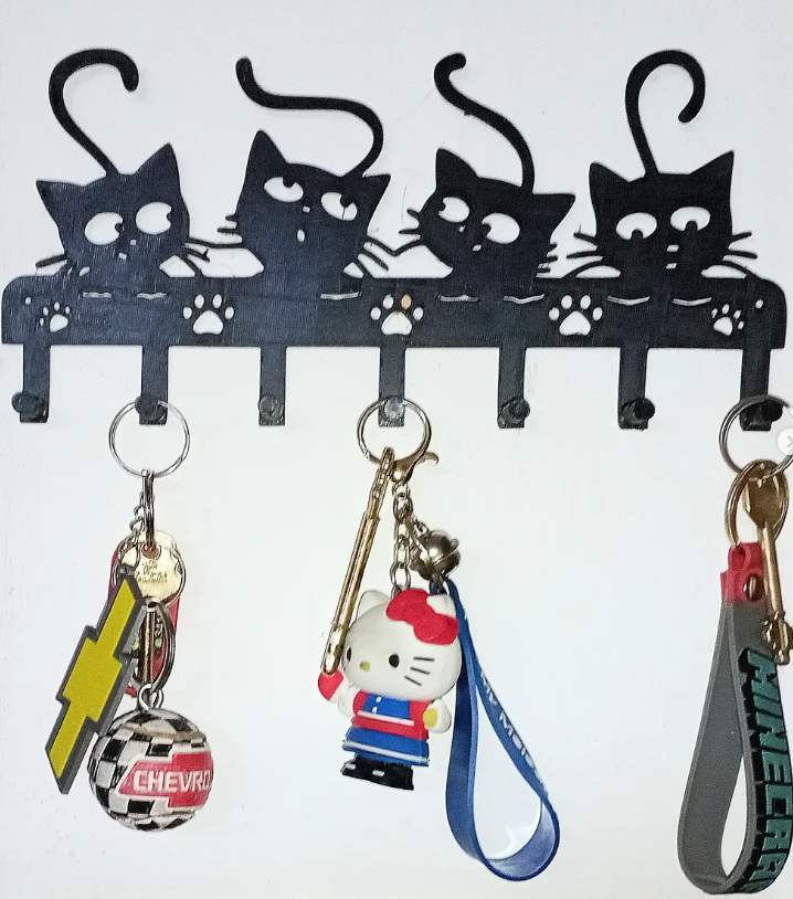 Porta llaves Gatitos