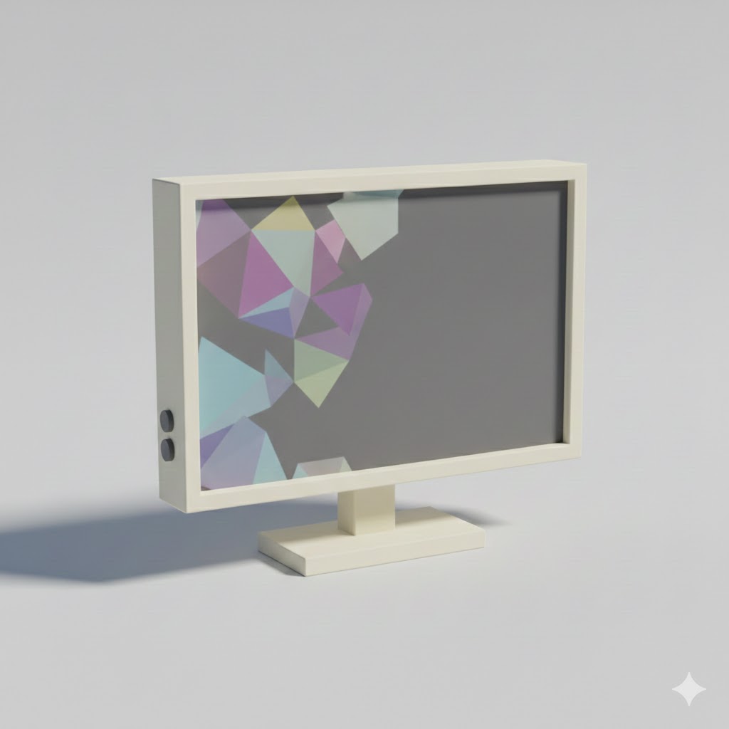 Low Poly Television
