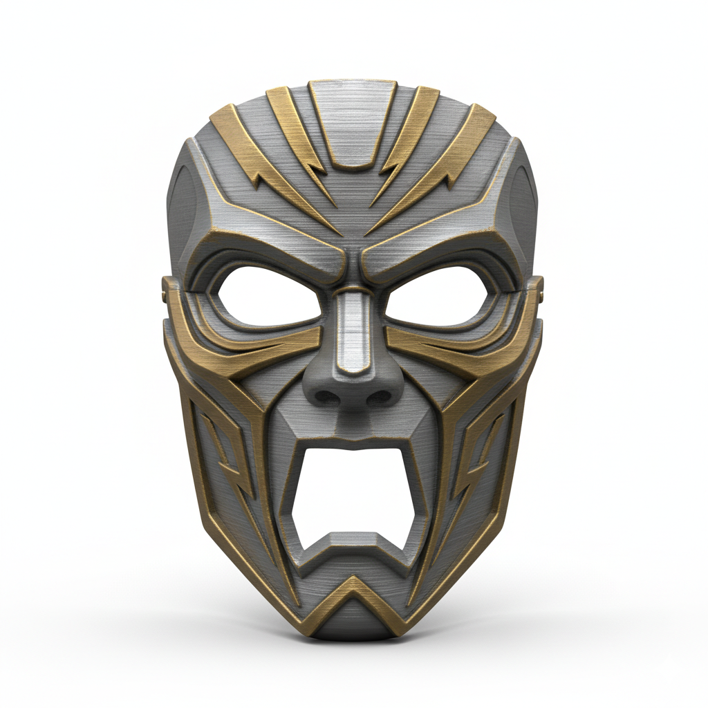 Storm King Gladiator, mask, cosplay, wearable, costume, face, helmet