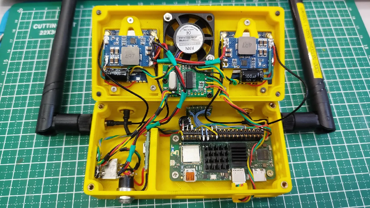 My OpenIPC & RubyFPV VRX Case Radxa Zero 3W V2 by Александр
