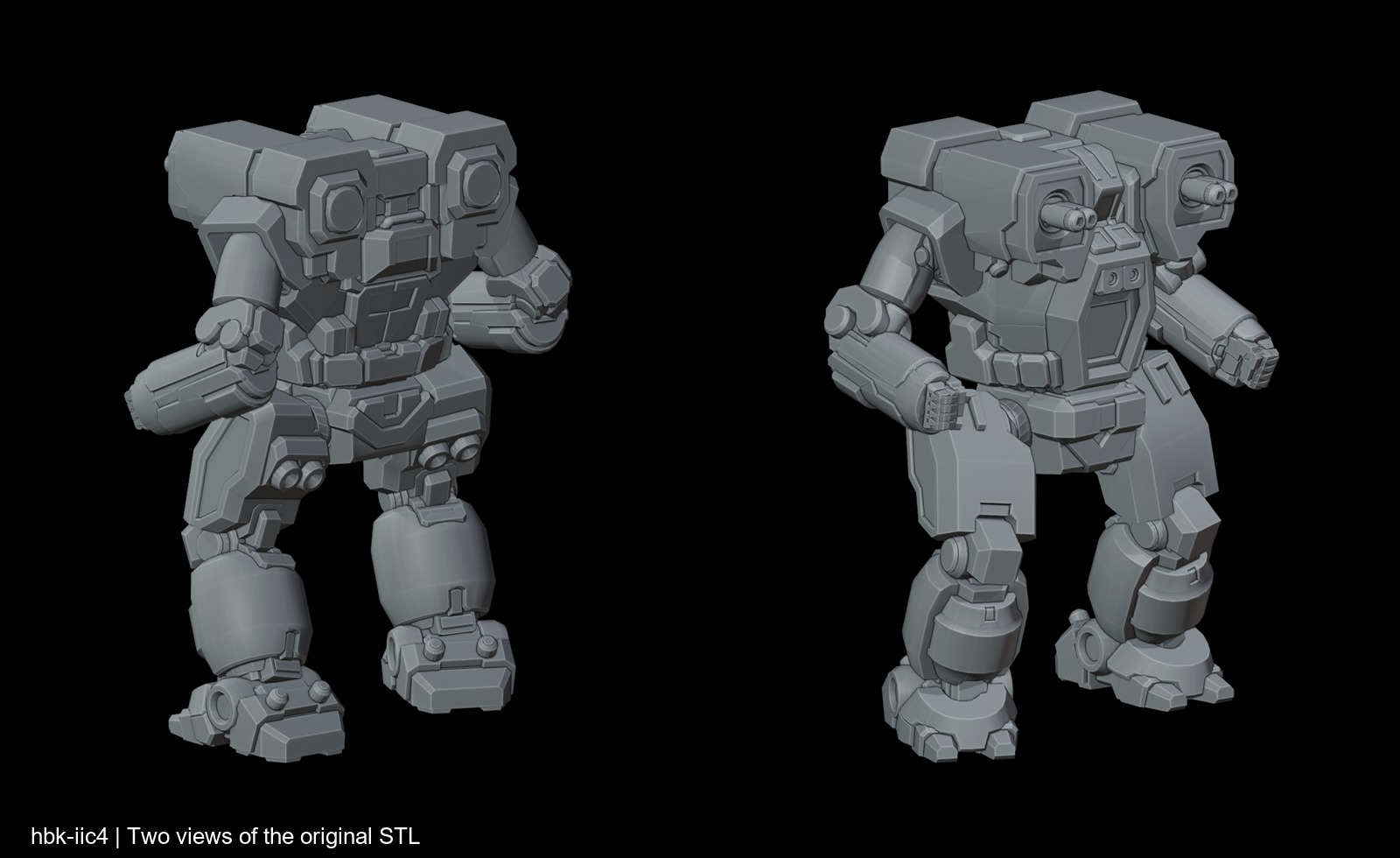 HBK-IIC Hunchback for Battletech | Syllogy
