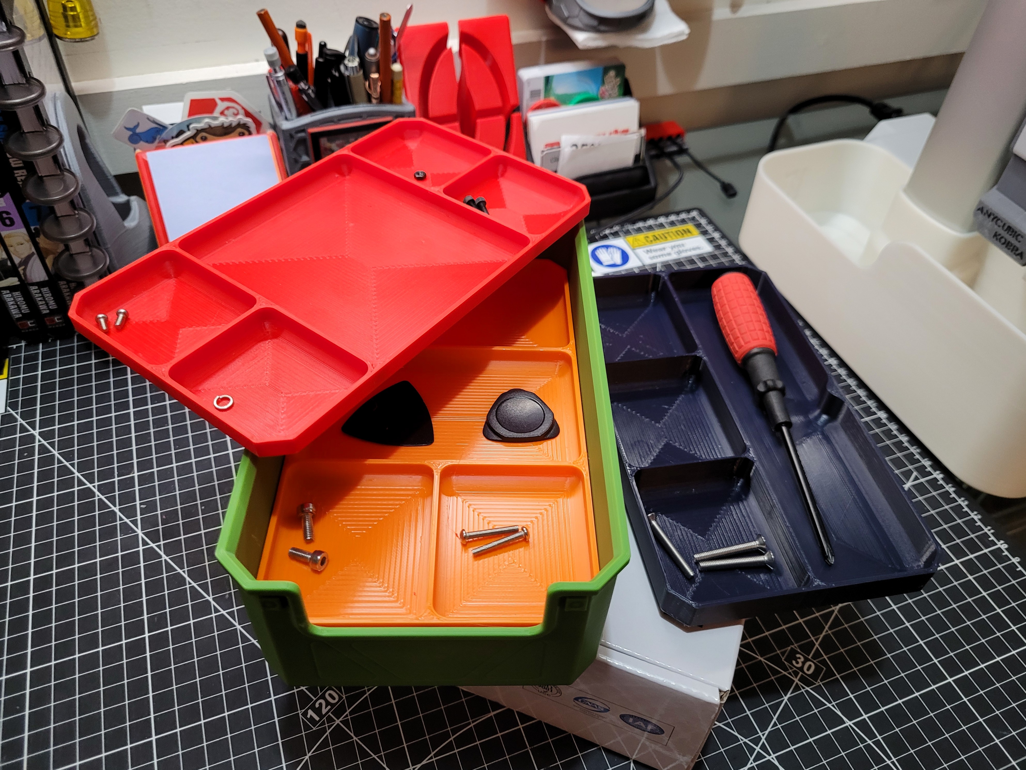 Sci-Fi Stackable Storage Trays - 2026 Remix — miniatura 3