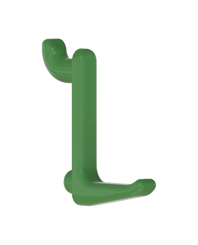 Single pegboard hook