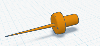 Miniatura 2 do modelo 3D Nerf Tip for Dartboard