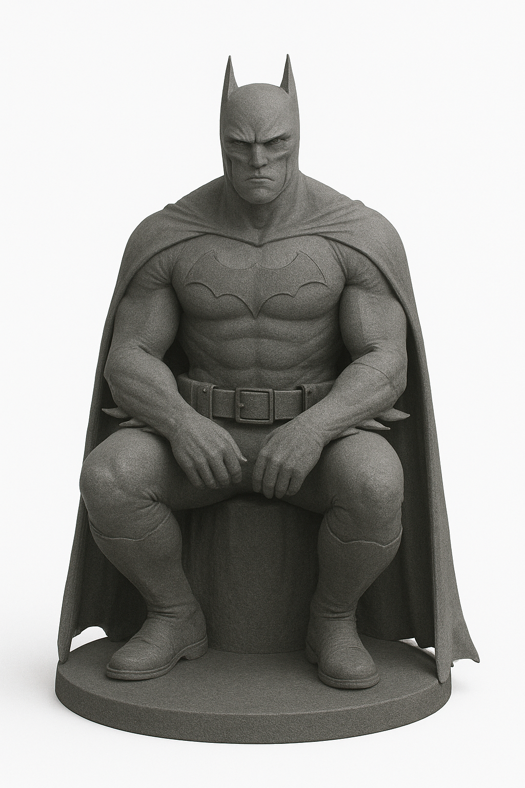Sitting Batman