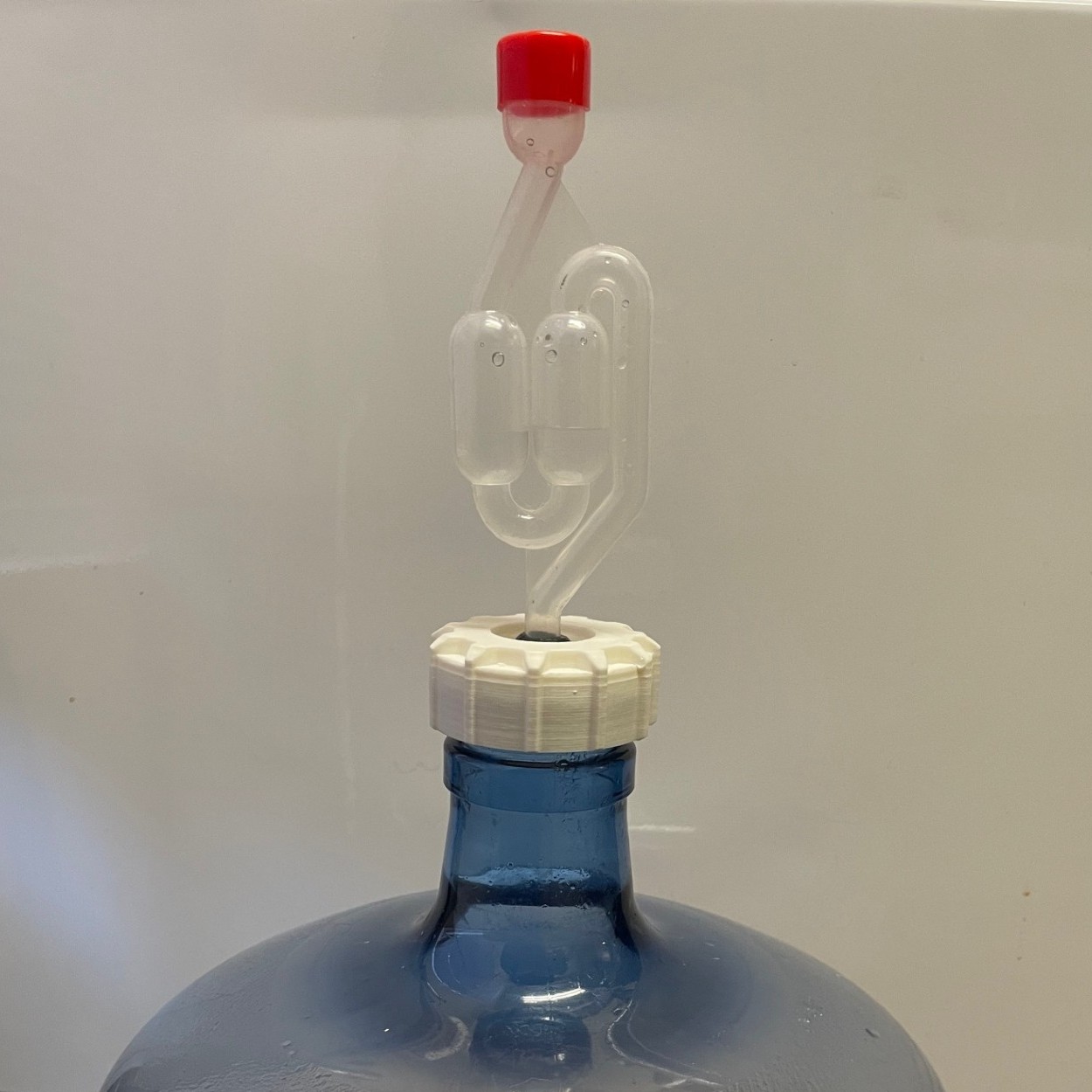 5 Gallon Water Jug Airlock 3D model