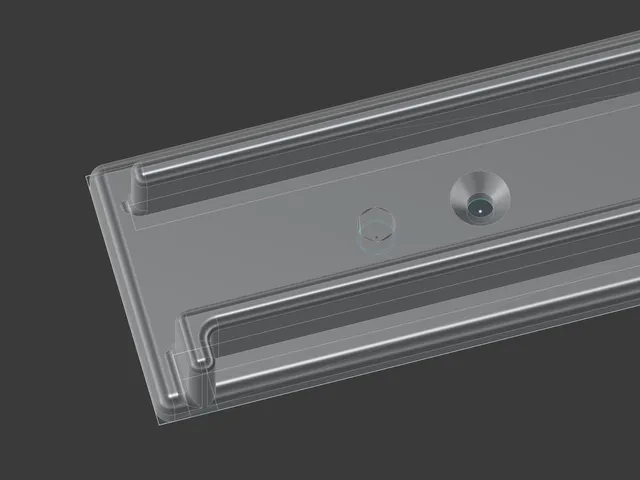 School Tote Replacement Rail