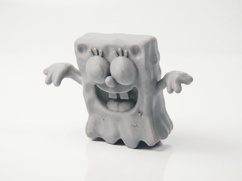 Spongebob Ghost Figurine Cartoon Character 3D Printable