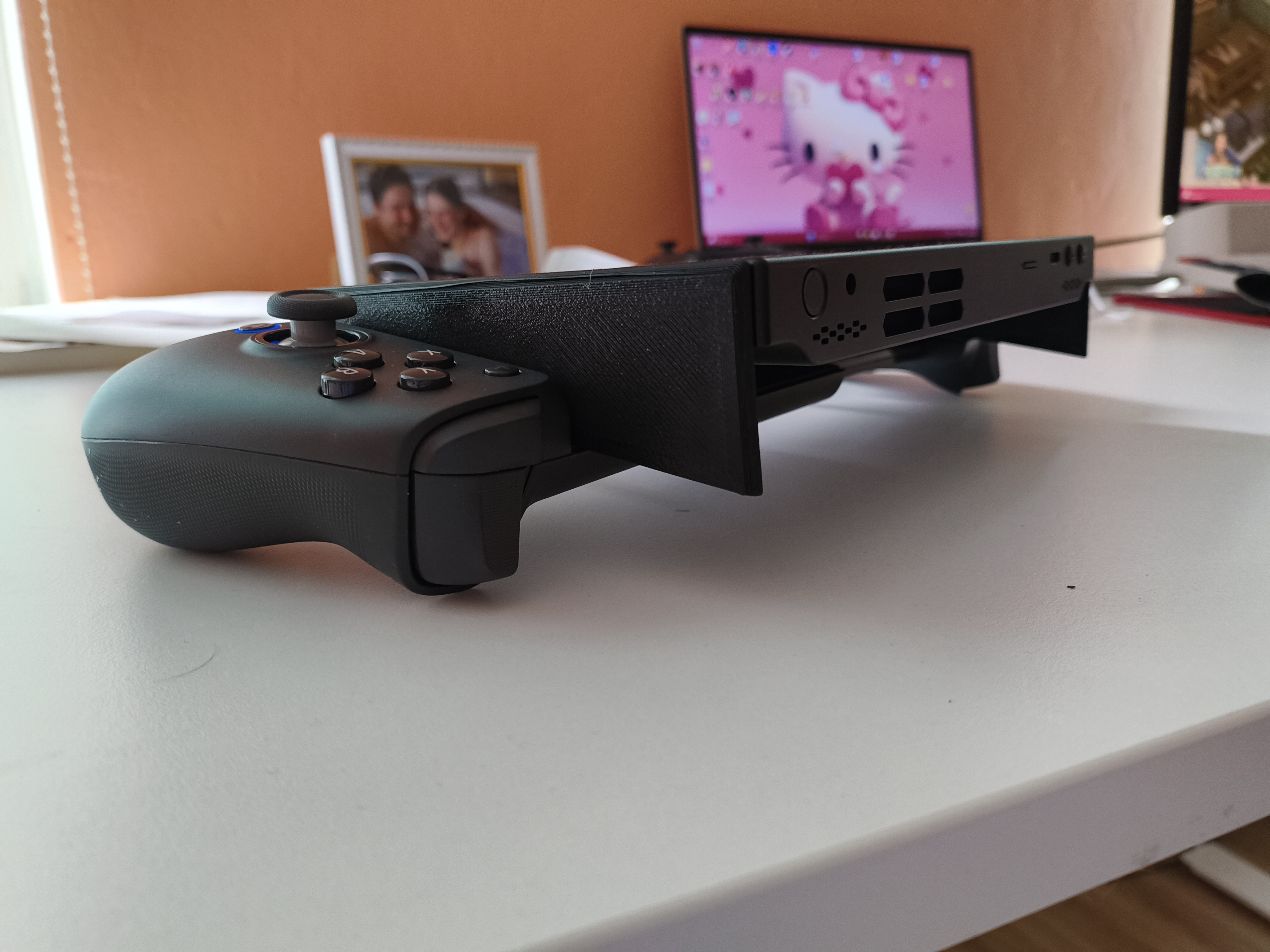 Legion go side cover with extensions for Gamesir G8 plus, with angle