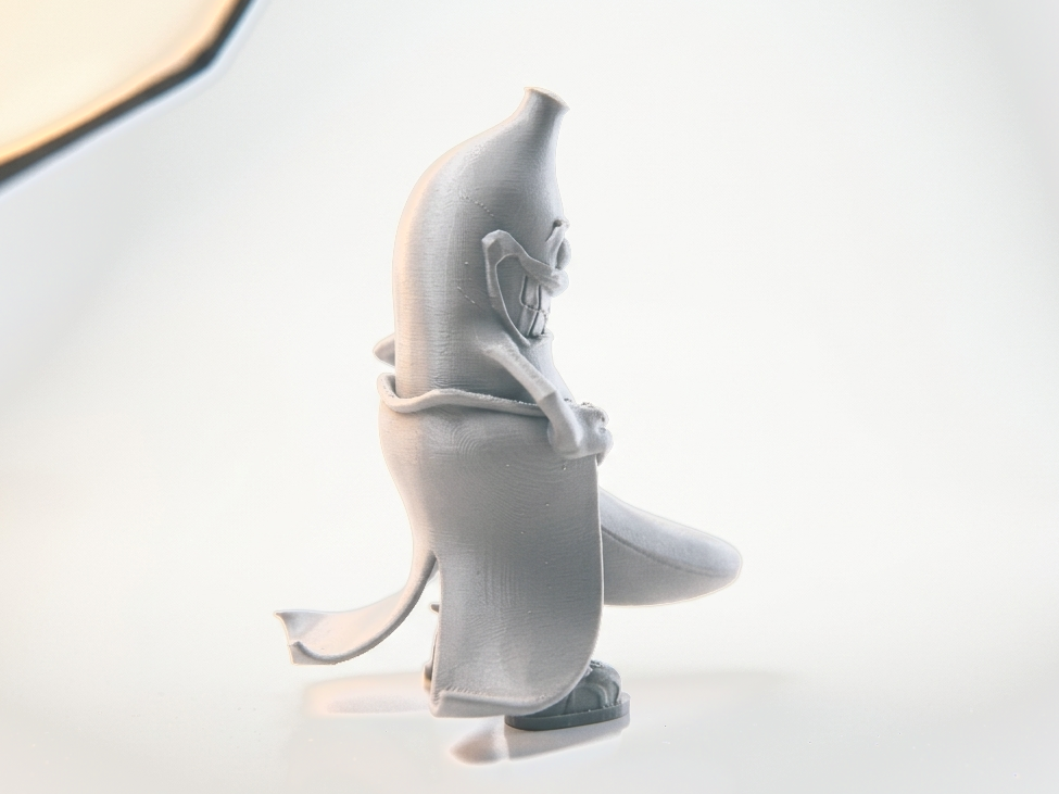 Naked Banana Figurine Novelty Desk Art 3D Printable — miniatura 4