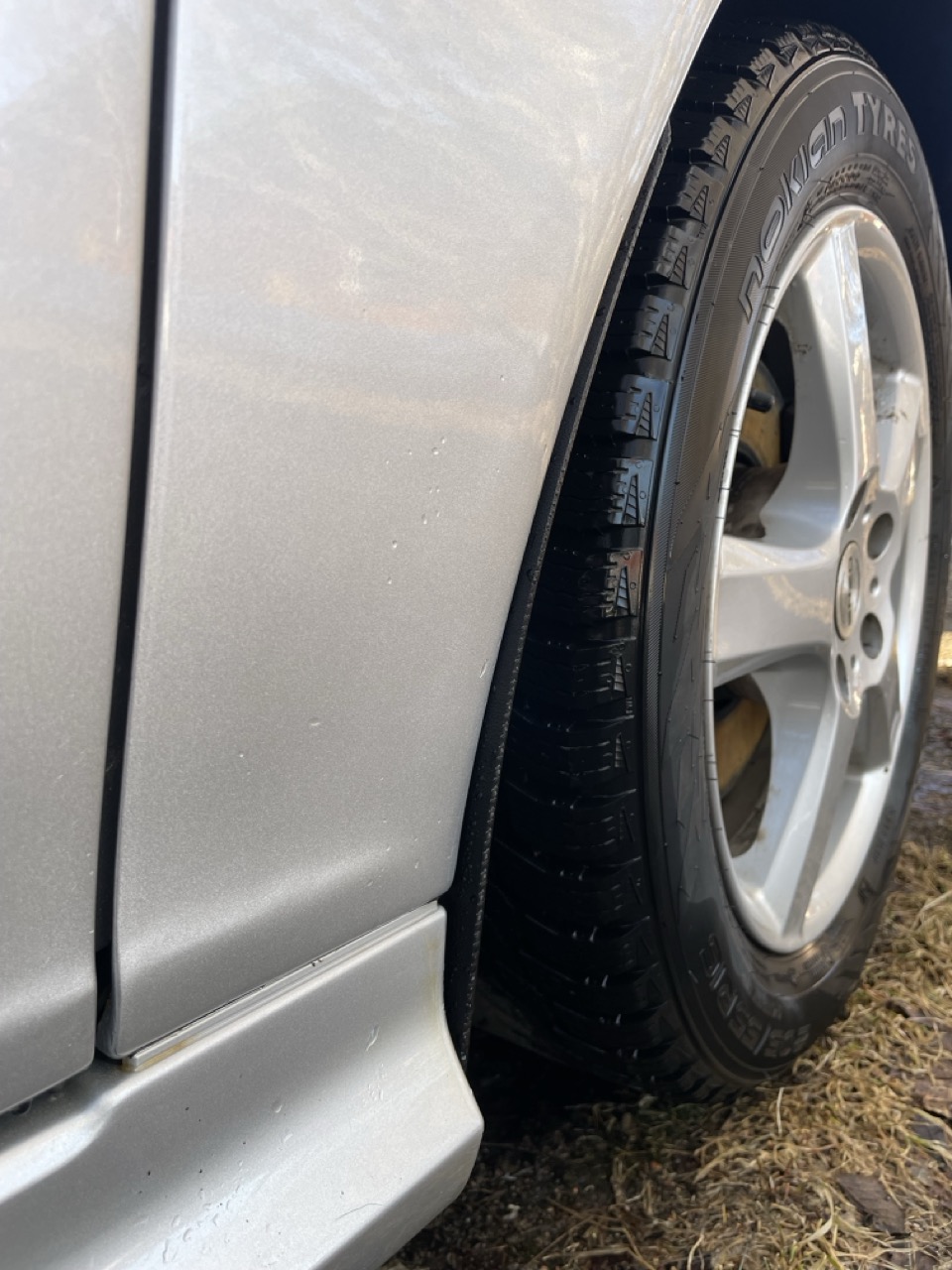 Mudflaps for Saab 9-3 3D model