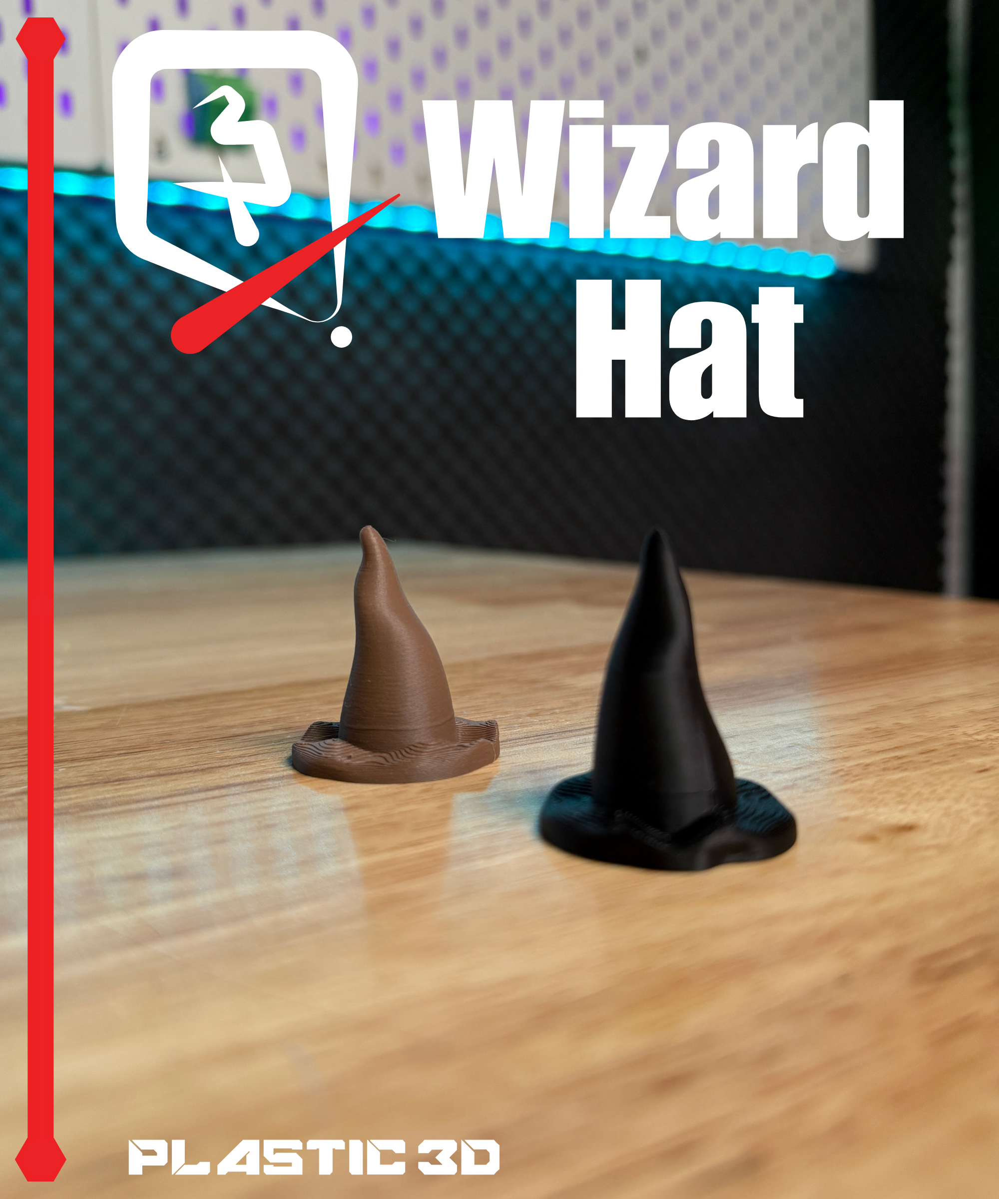 Miniatura 5 do modelo 3D 5 Mini Hats Pack