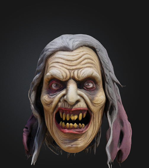 horor granny mask