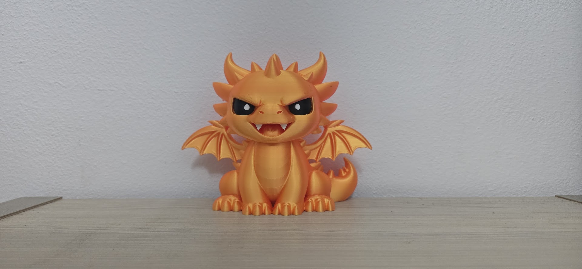 Golden Valentine Dragon Guardian Statue