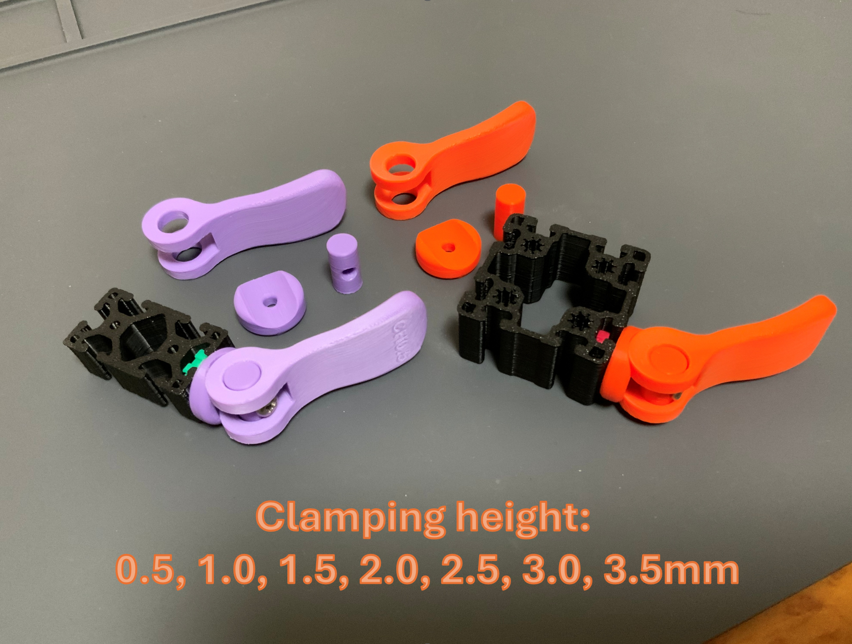 Cam lever - quick release clamp