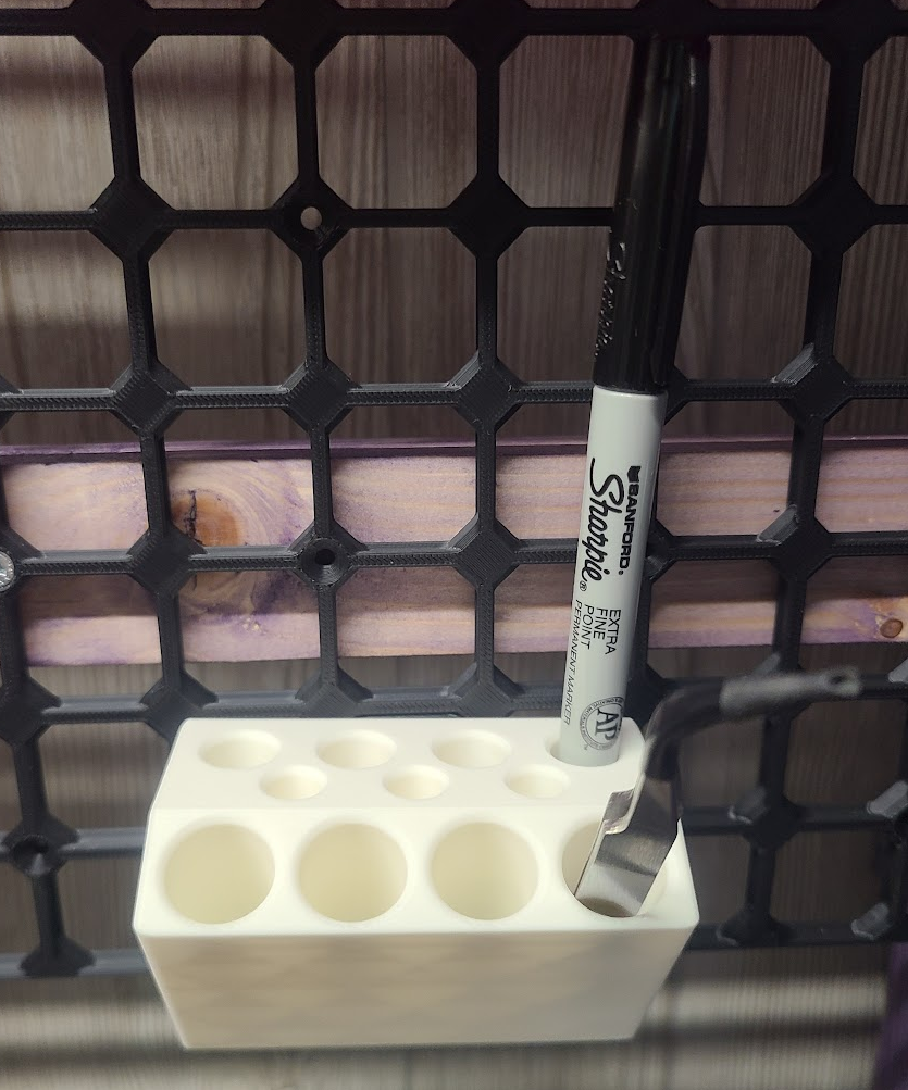Multiconnect Wall-mount Pen/Pencil Holder