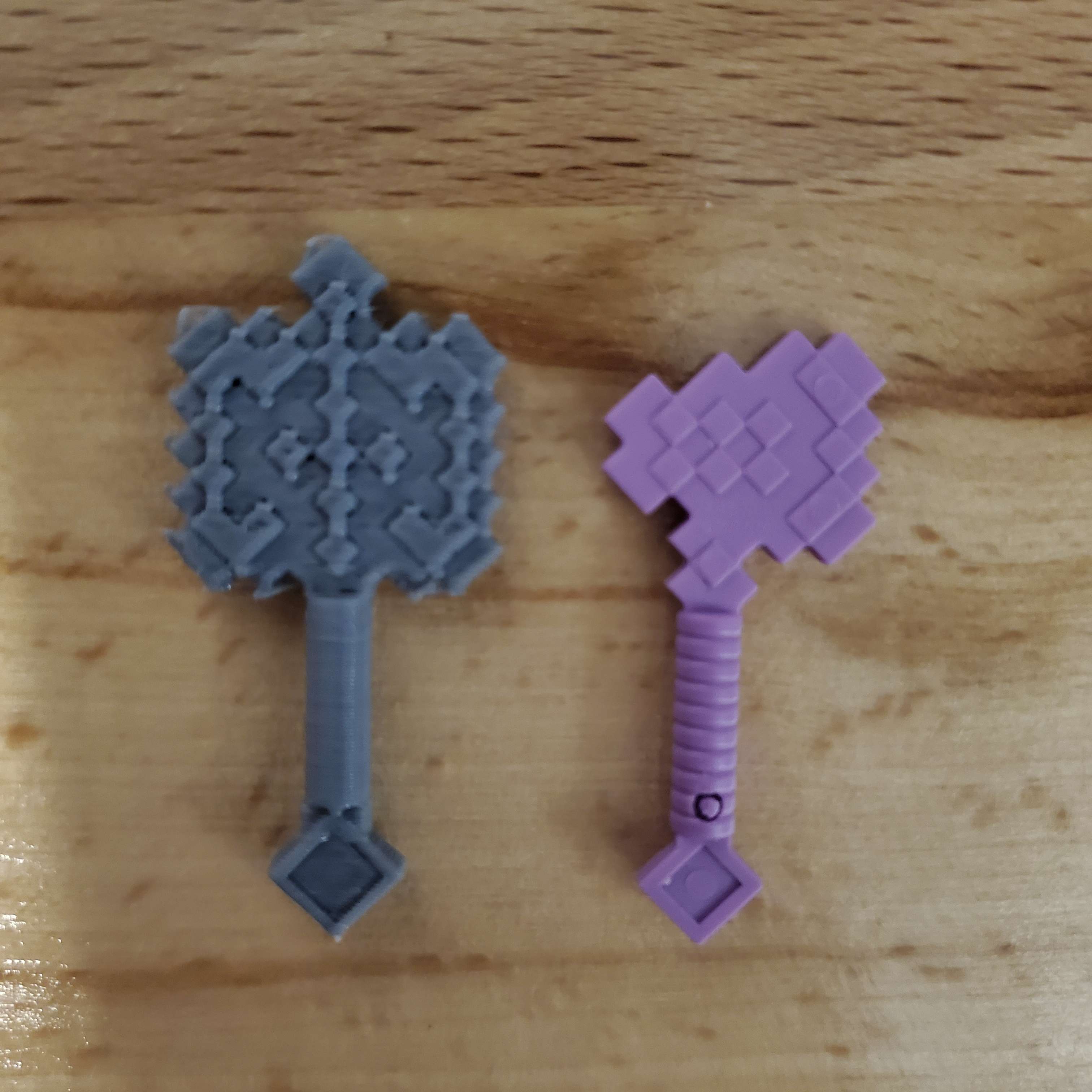 Miniatura 2 do modelo 3D LEGO Minecraft Compatible Mace