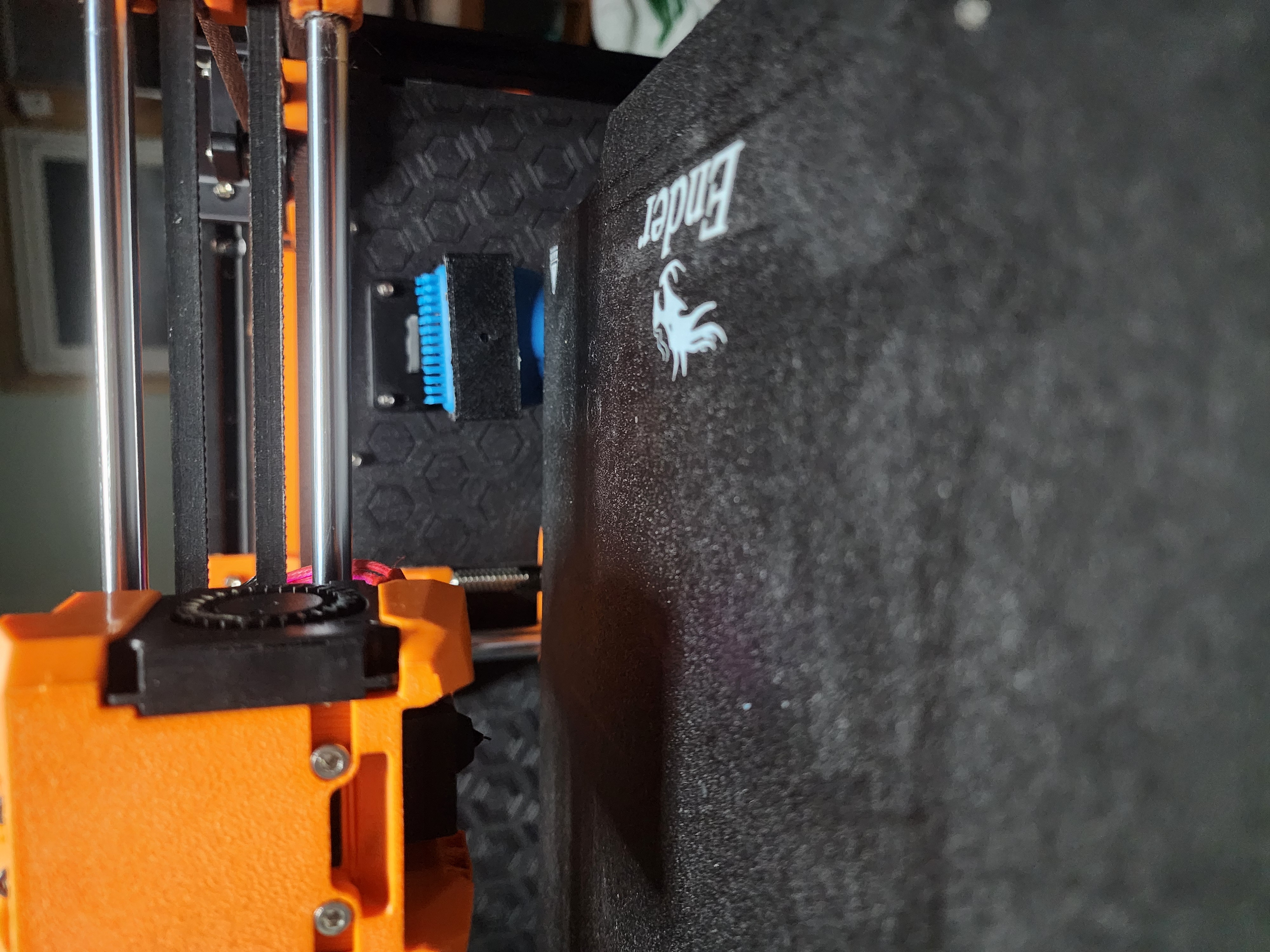Ender 3 NG nozzle wipe