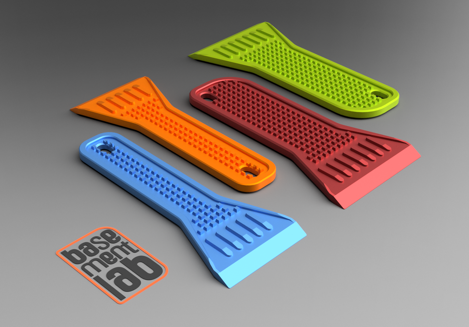 3D Printer Bed Scraper - Raschietto per piano stampante 3d