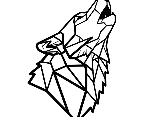 Howling Wolf Wall Art STL | Wolf Silhouette 3D Print | Modern Wall Decor | Easy to Print