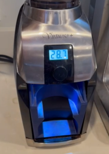 Barratza virtuoso portafilter holder