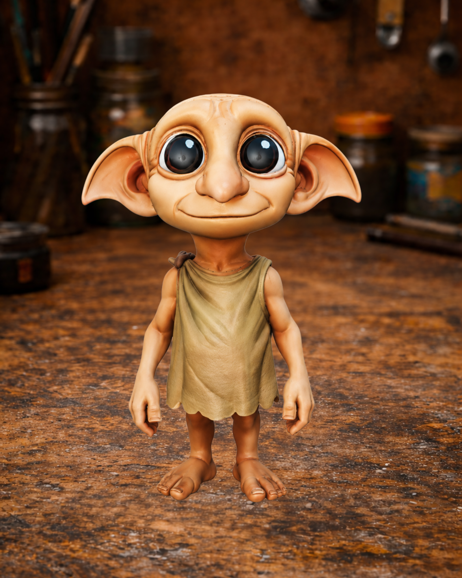 Mini House Elf Style Fantasy Figure
