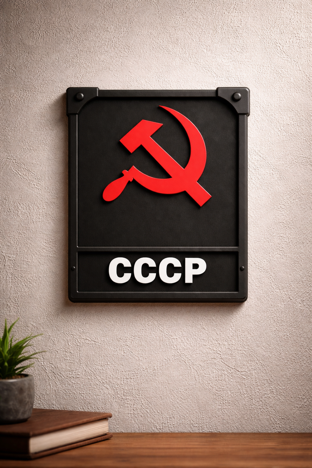 USSR Emblem Wall Plaque