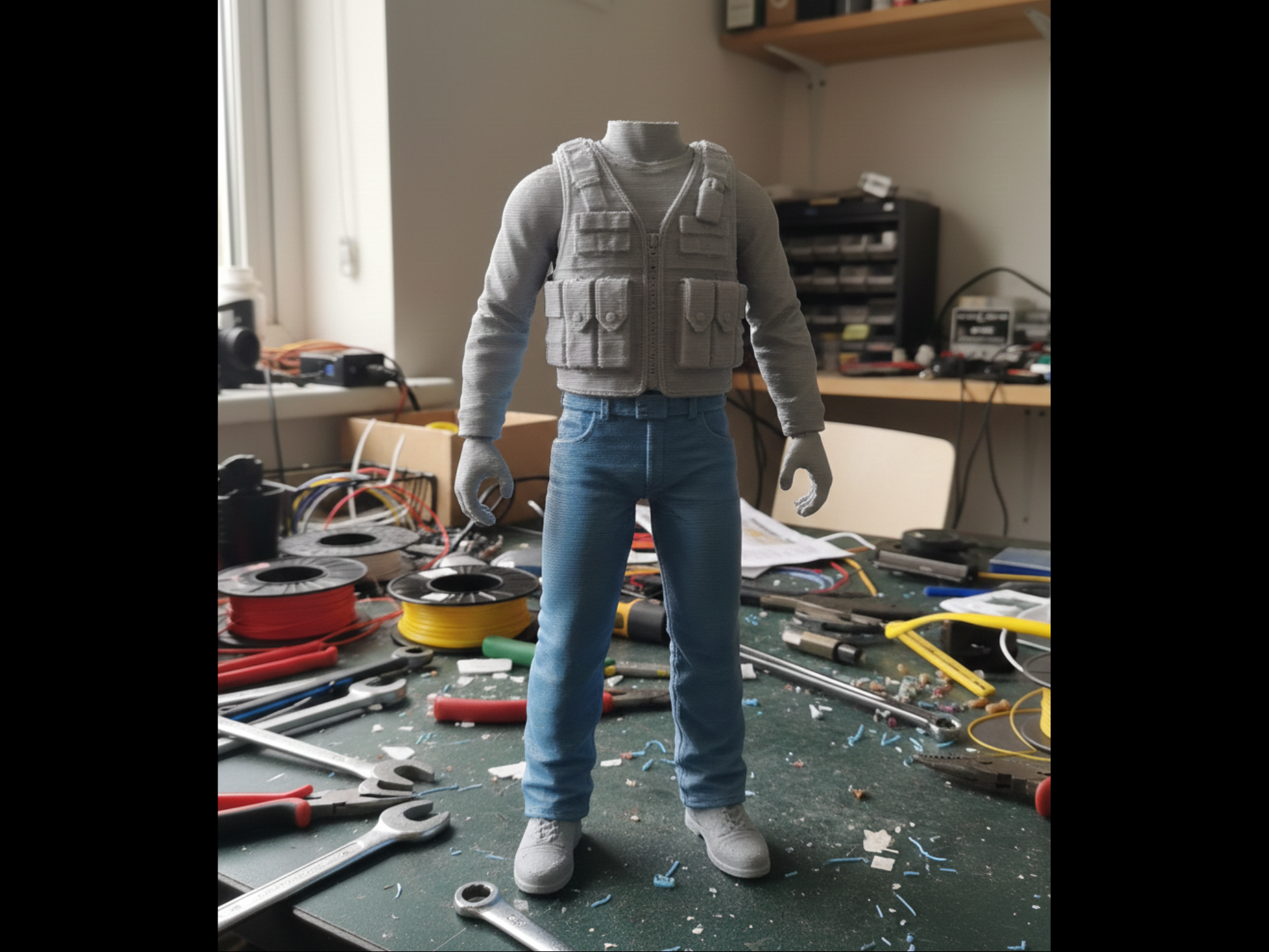 Blank Action Figure Template — thumbnail 5