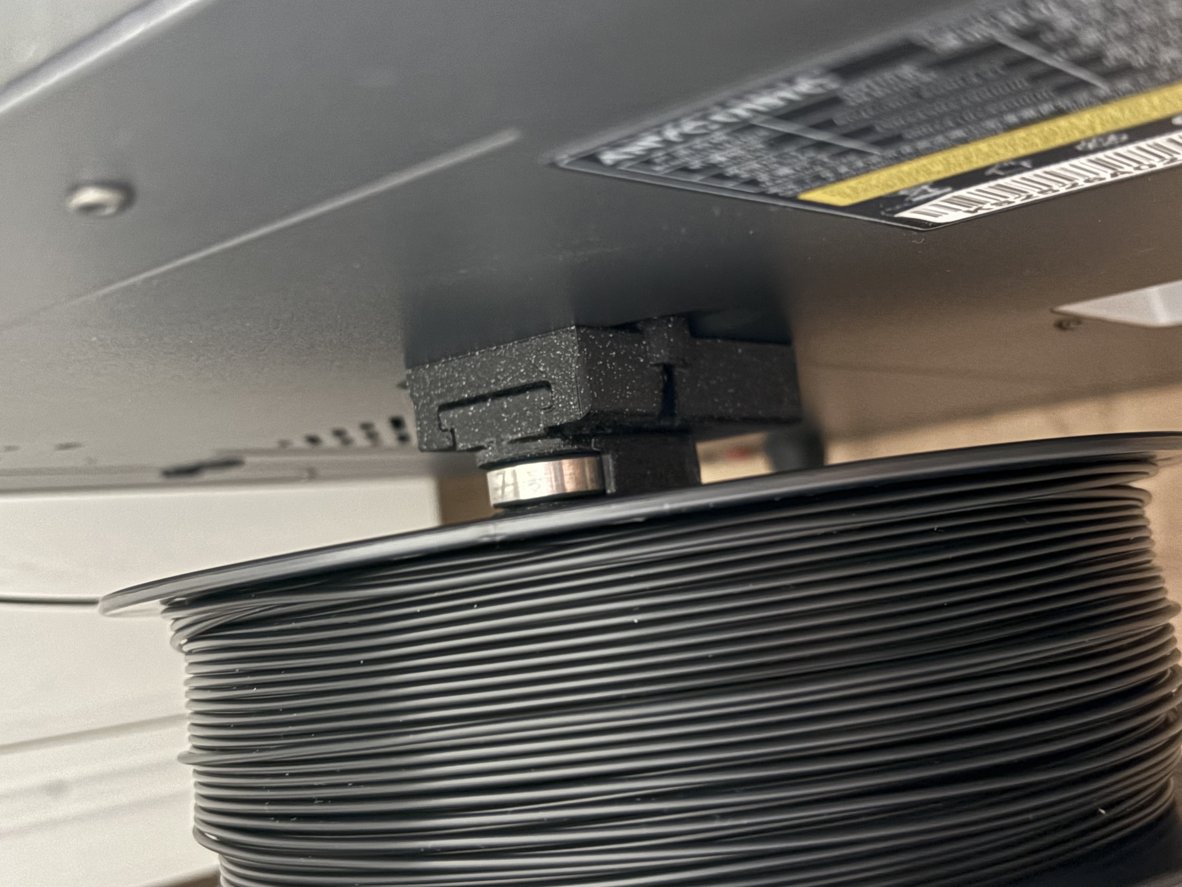 Filler - filamentholder adapter for Anycubic Kobra S1 3D model thumbnail