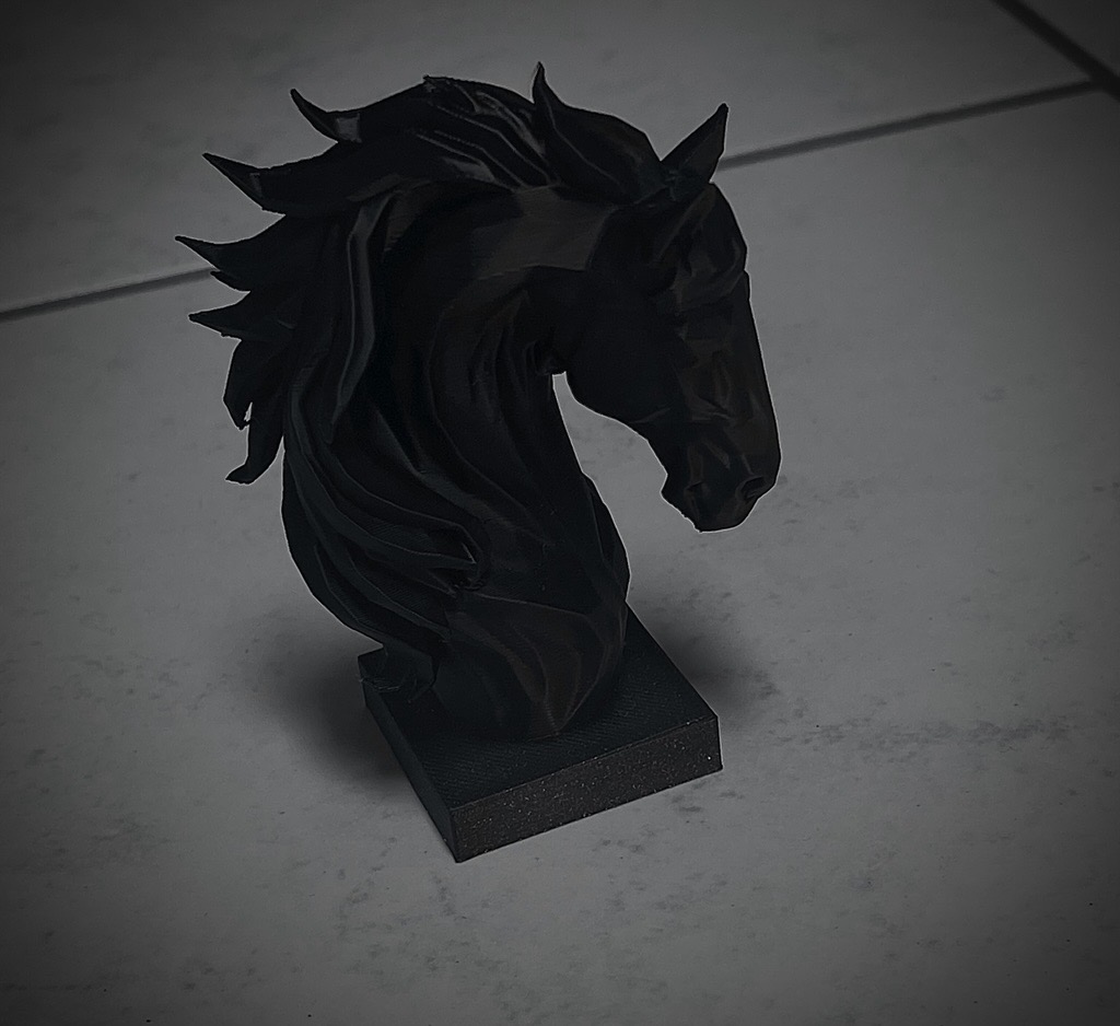 Low Poly Horse Head Remix