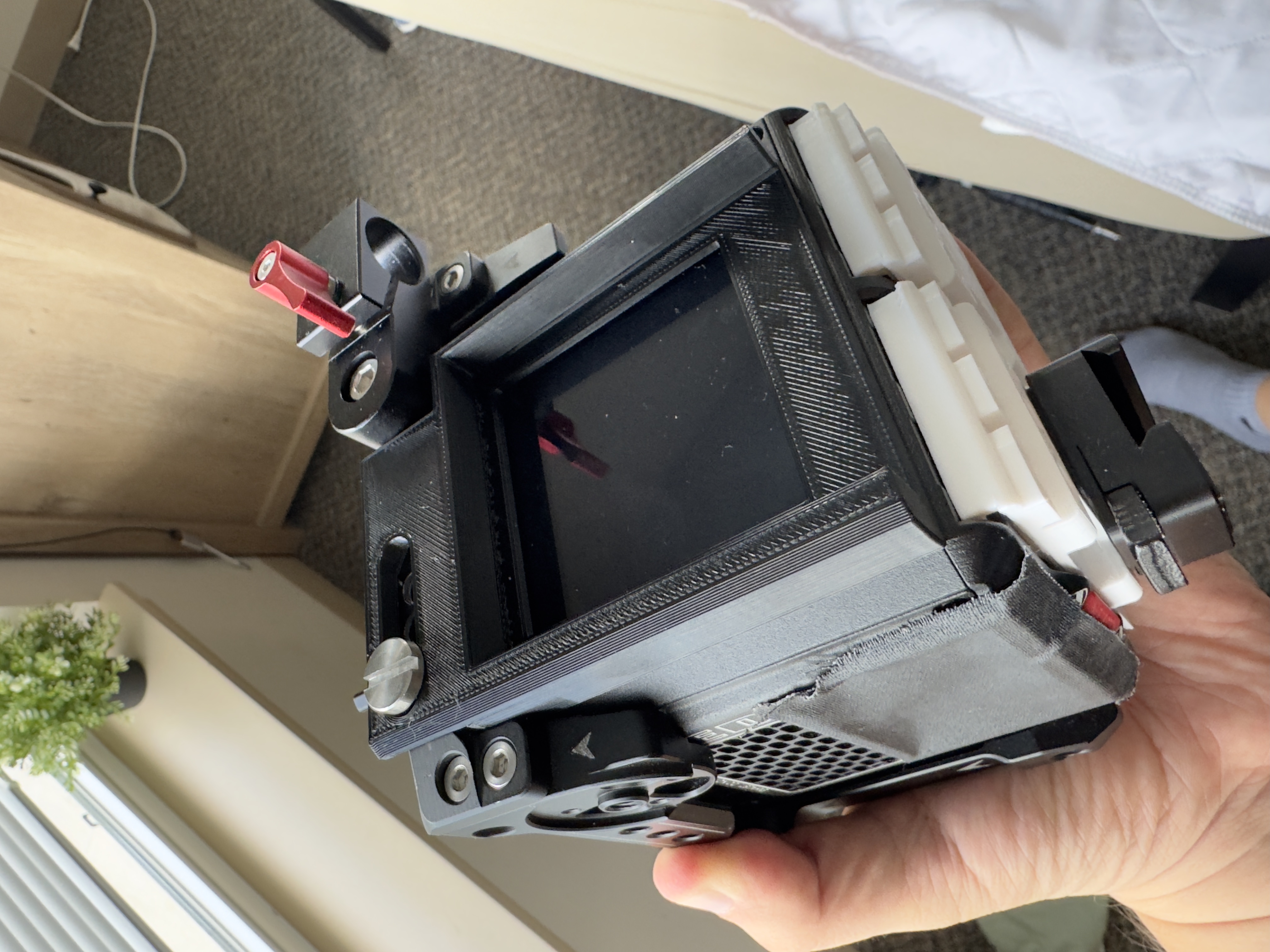 RED Komodo Adapter for Kiev88 prism with SmallRig Cage