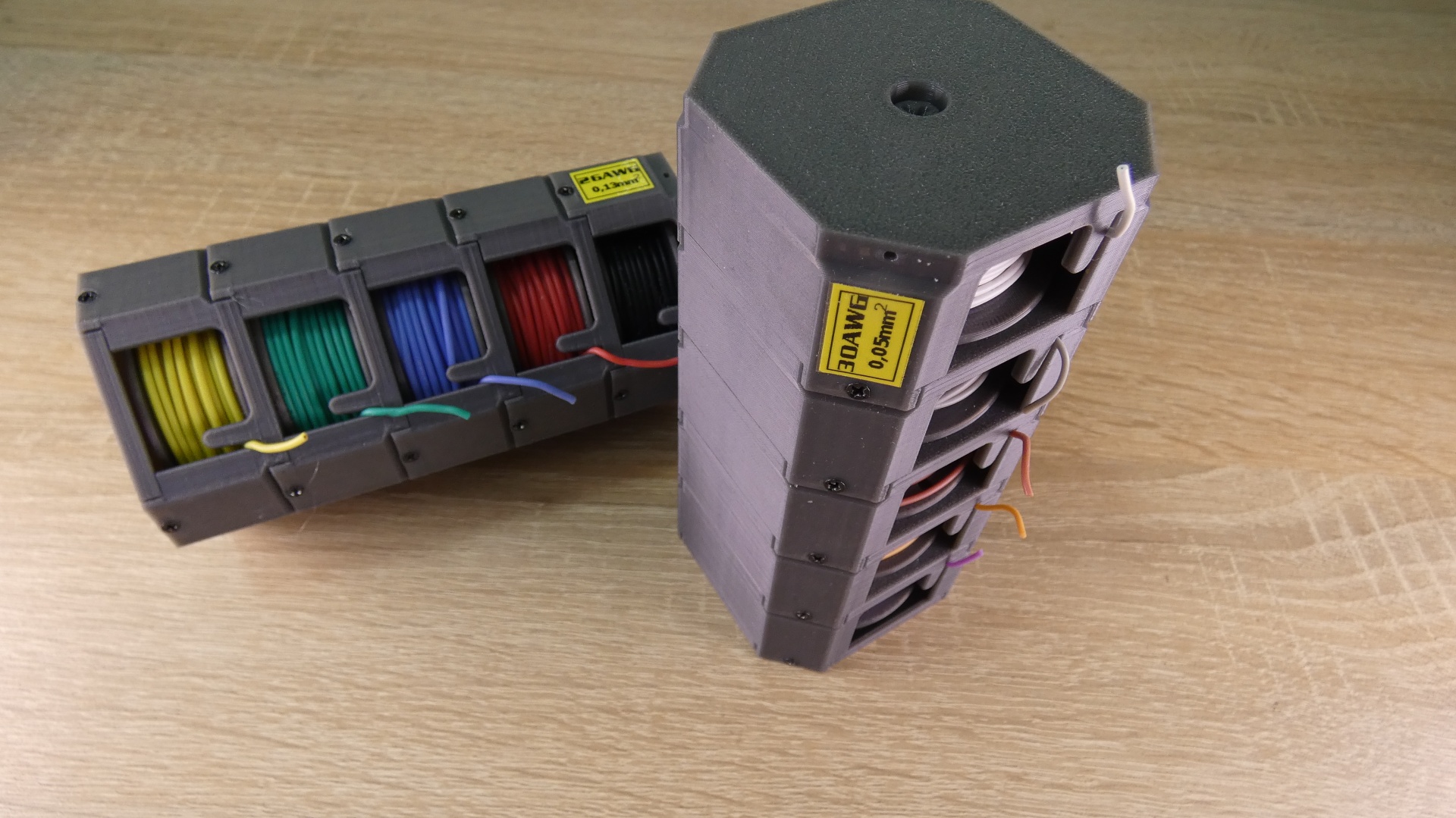 Miniatura 2 do modelo 3D Modular Wire Spool Holder / Dispenser