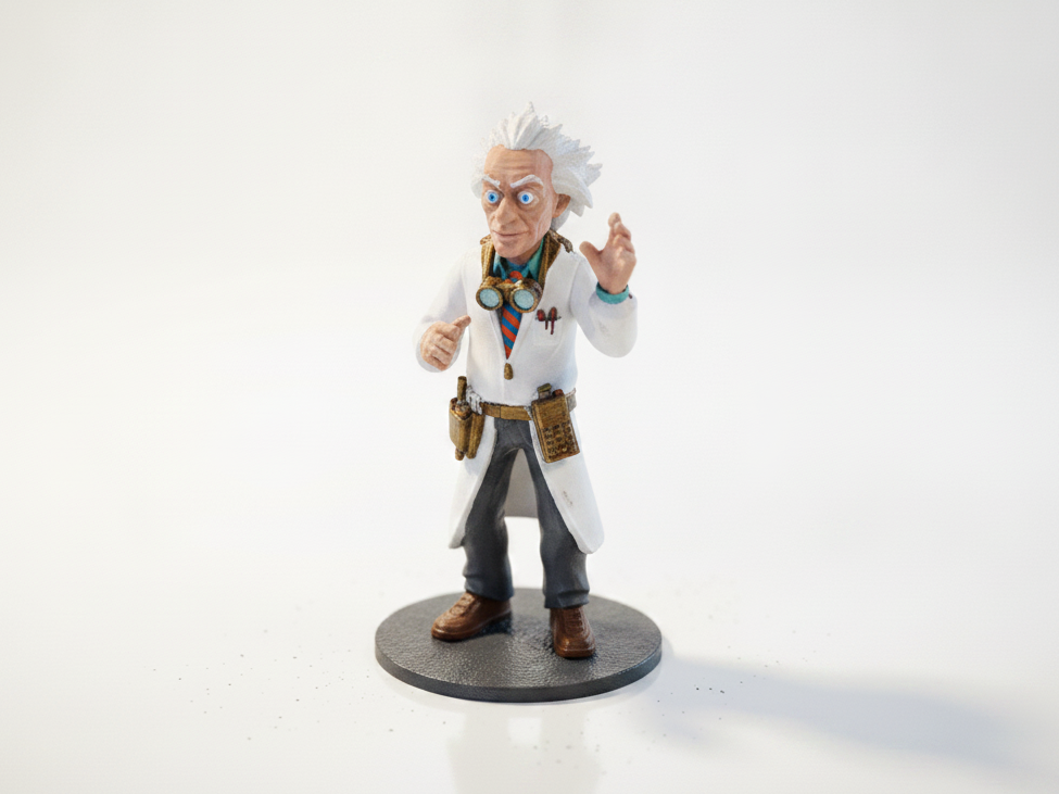 Christopher Lloyd Figurine Movies & TV 3D Printable