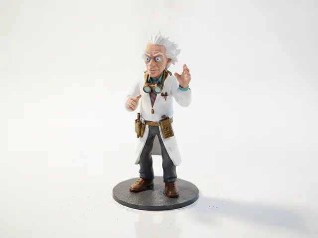 Christopher Lloyd Figurine Movies & TV 3D Printable