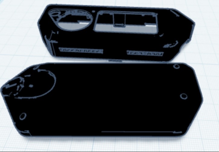 Miniatura 2 do modelo 3D Flipper zero shell